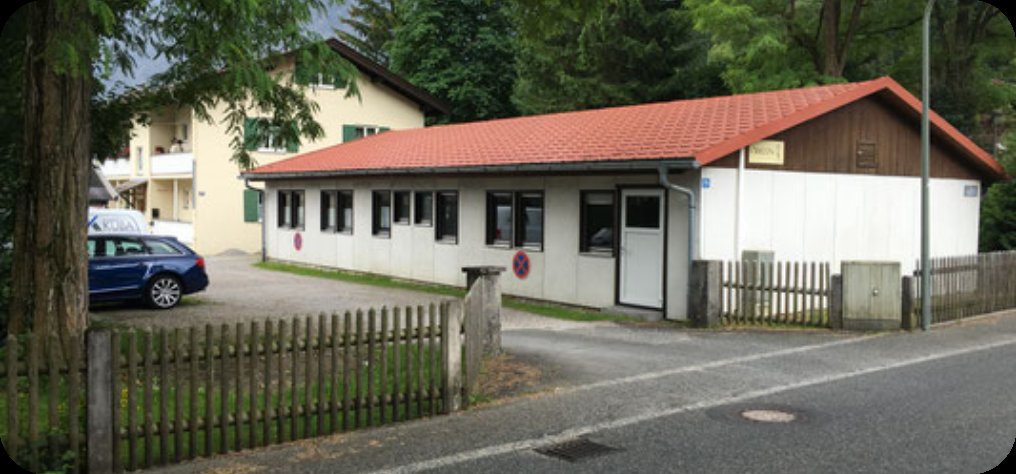 Das Obelin-Vereinsheim von außen